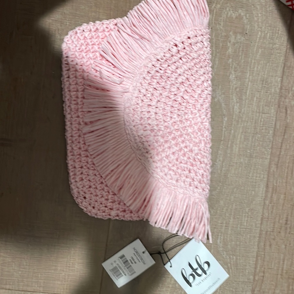 Pink boho bag—never used